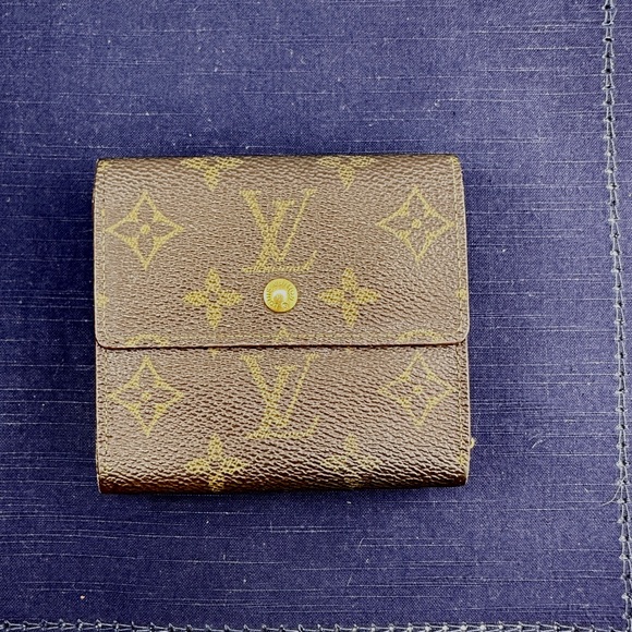 AUTHENTIC Louis Vuitton Vintage Porte-Valeurs Cartes Crédit.Elise wallet. - Picture 1 of 15